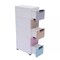 Plastic Clothes Storage Cabinet Closet Organizer Cupboard w/ 5 Drawers
